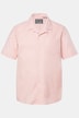 STHUGE Hemd, Halbarm, Kuba-Kragen, Struktur, kastiger Fit, bis 8 XL