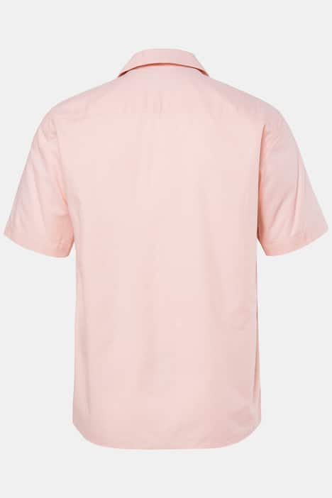 STHUGE Hemd, Halbarm, Kuba-Kragen, Struktur, kastiger Fit, bis 8 XL