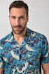 JP1880 jersey overhemd, korte mouwen, Cubaanse kraag, all-over print, Cuba-fit, tot 8XL
