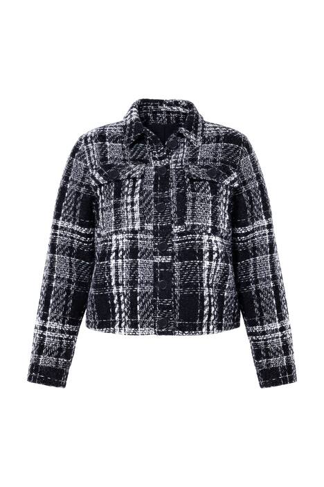 Bunda, Boxy střih, buklé, třpytivý efekt