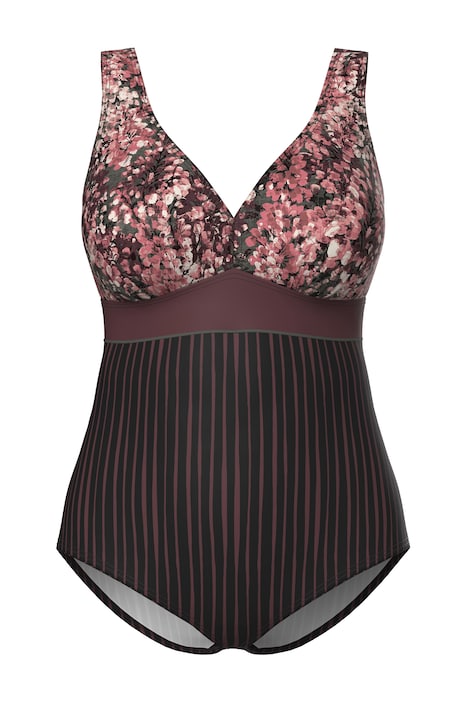 Plavky, dekorativní pruhy, měkké košíčky, recyklovaný materiál