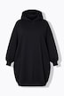 Sukienka dresowa, oversize, kaptur