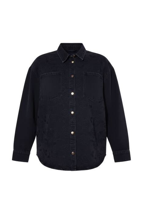 Džínová košile, oversize, kolekce Denim, plošná výšivka
