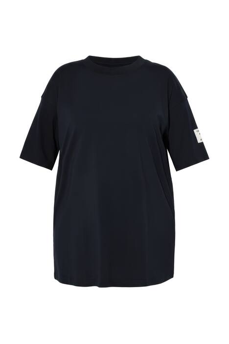 Tričko, oversize, nášivky na rukávech