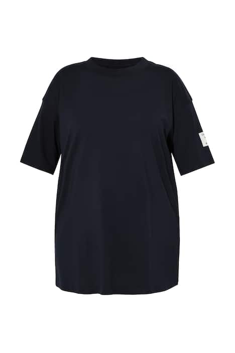 Tričko, oversize, nášivky na rukávech