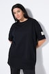 T-Shirt, oversized, Ärmelbadge