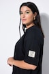 T-Shirt, oversized, Ärmelbadge
