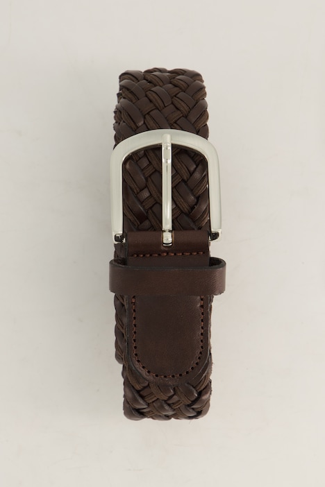 Flechtgürtel, mit Leder, Stetchkomfort, bis 170 cm