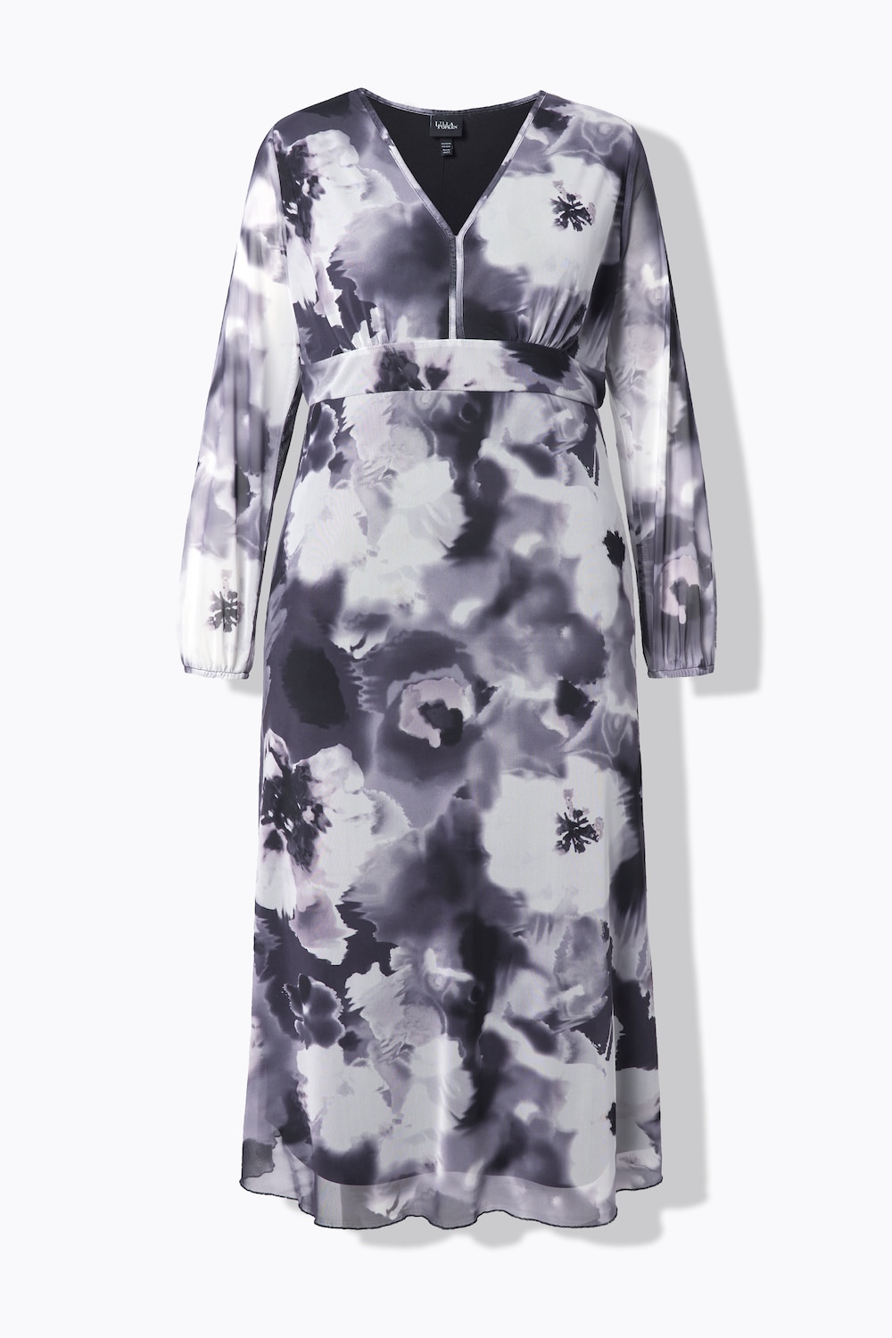 Stora storlekar mesh, Dam, svart, storlek: 46, Polyester/Elastan, Ulla Popken