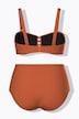Bikiny, pruhy s výřezy, měkké košíčky, nastavitelná ramínka podprsenky
