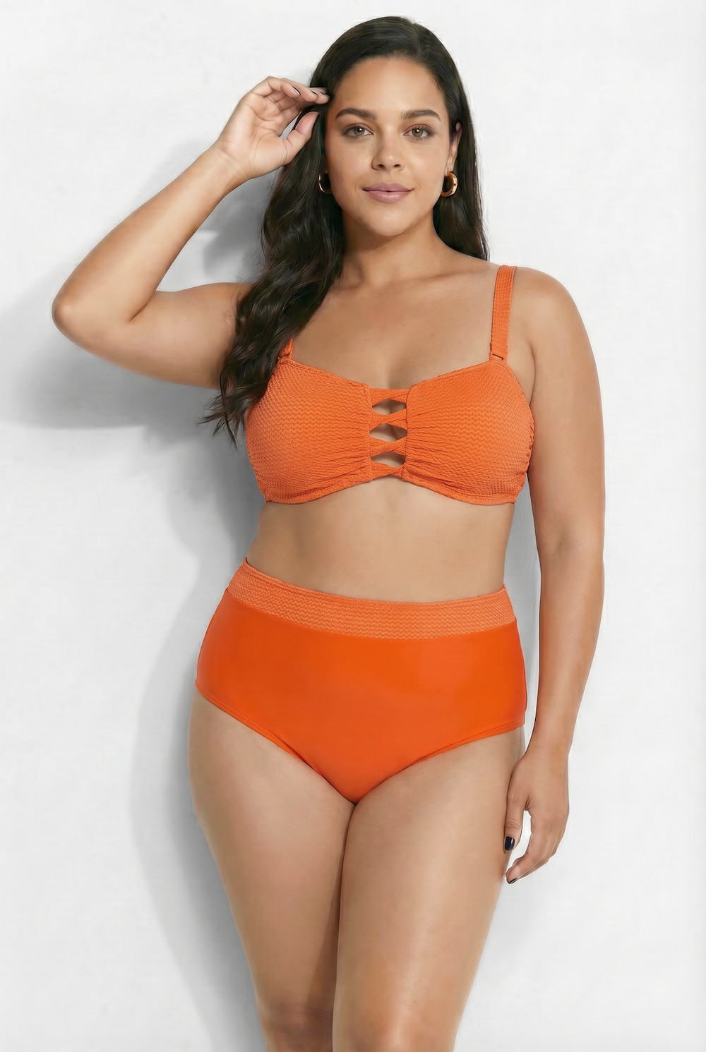 Bikini, Cut-Out-Streifen, Softcups, Träger verstellbar