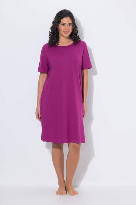 Bigshirts, 2er-Pack, Rundhals/V-Ausschnitt, Halbarm