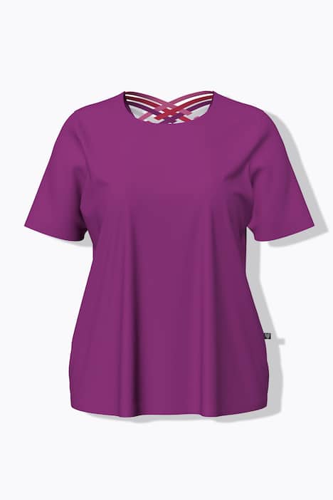 Pyjama, Zierbänder, Rundhals, Halbarm