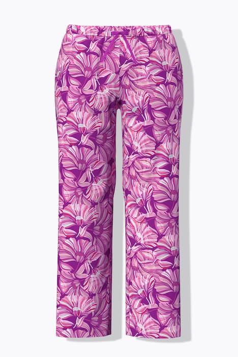 Pyjama, Zierbänder, Rundhals, Halbarm