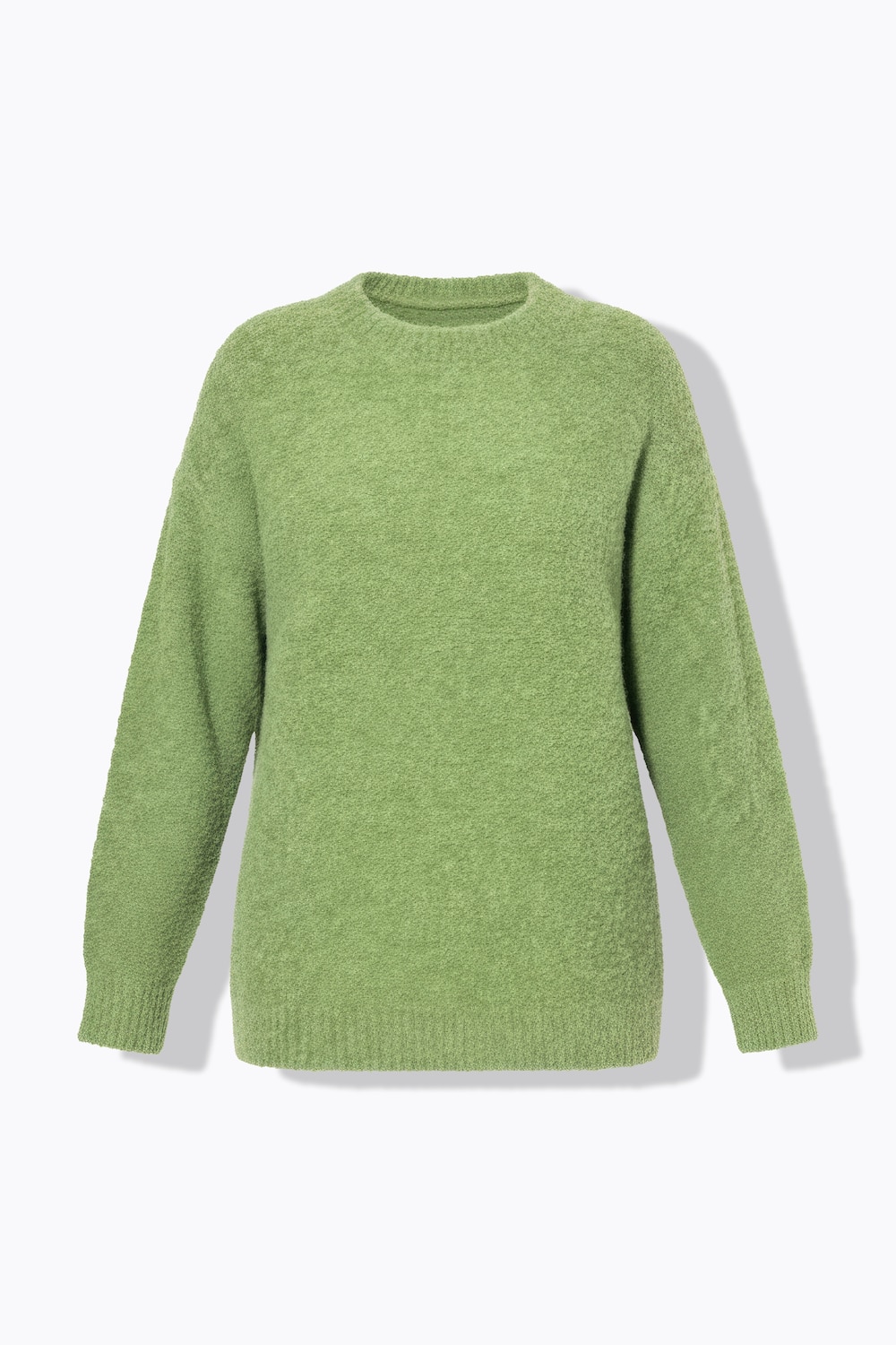 Stora storlekar Tröja, Dam, grön, storlek: 54/56, Polyester/Syntetfibrer/Ull, Studio Untold
