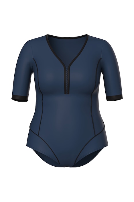 Plavky, polo rukávy, měkké košíčky, zip, recyklovaný materiál