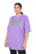 Tričko, oversize, nápis