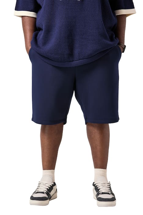 Teplákové bermudy STHUGE, široký střih, do 8XL