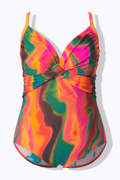 Badeanzug, Bügel, ohne Softcups, Träger verstellbar, recycelt