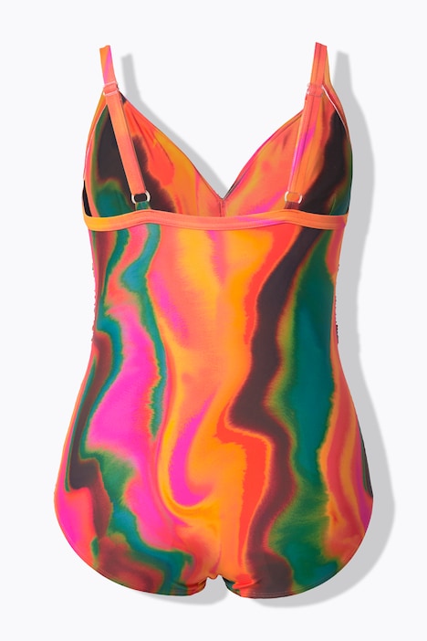 Badeanzug, Bügel, ohne Softcups, Träger verstellbar, recycelt