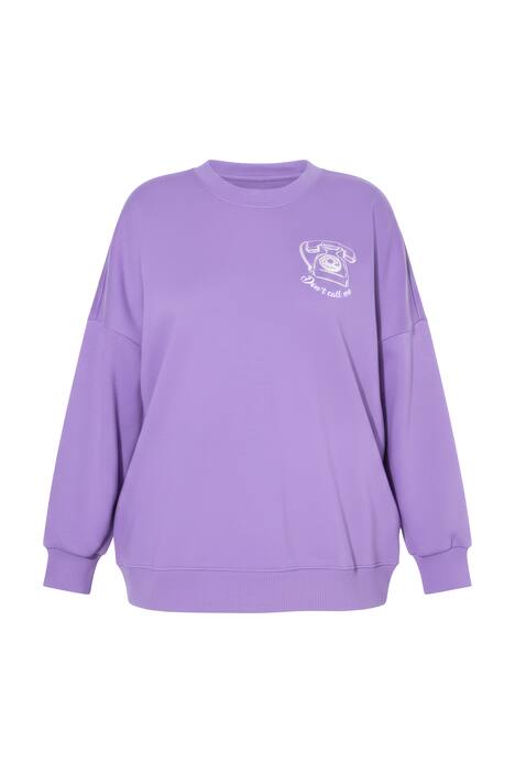 Mikina, extra oversize, potisky, OEKO-TEX