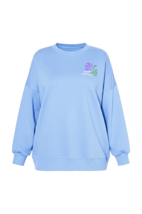 Mikina, extra oversize, potisky