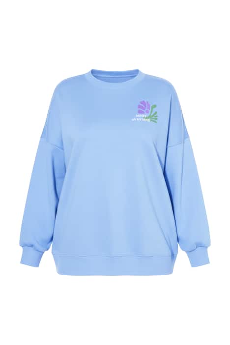 Mikina, extra oversize, potisky