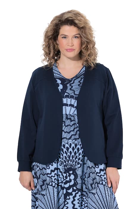 Mikina, V výstřih, dlouhé rukávy, bio-bavlna