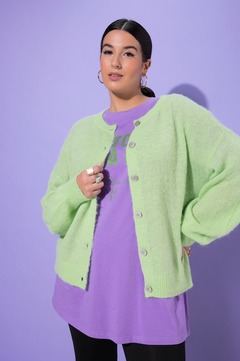 kardigan, prosty fason, przyjemna dziania