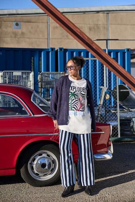 Vest, straight shape, knuffelbreisel