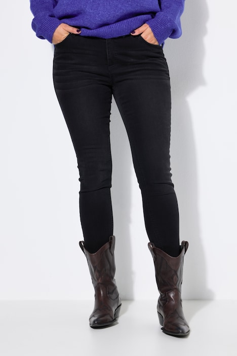 Skinny-Jeans, extraweicher Denim, 5-Pocket