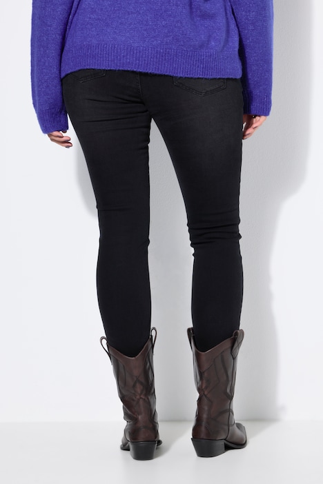 Skinny-Jeans, extraweicher Denim, 5-Pocket