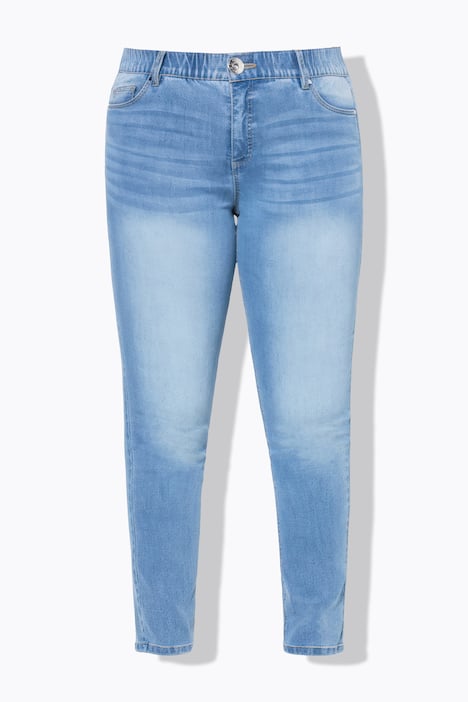 Skinny-Jeans, extraweicher Denim, 5-Pocket
