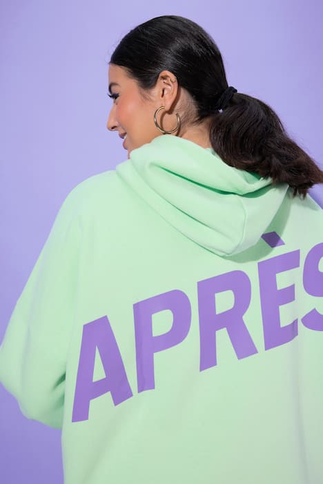 Hoodie, oversized, Kapuze, Prints