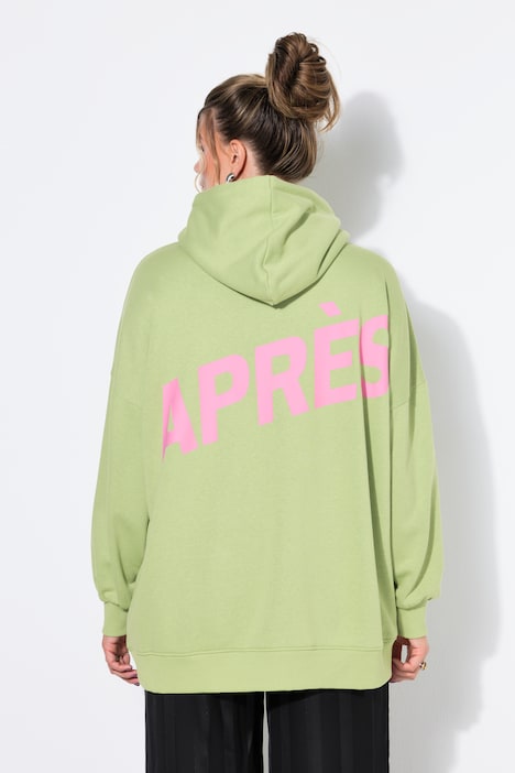 Hoodie, oversized, Kapuze, Prints