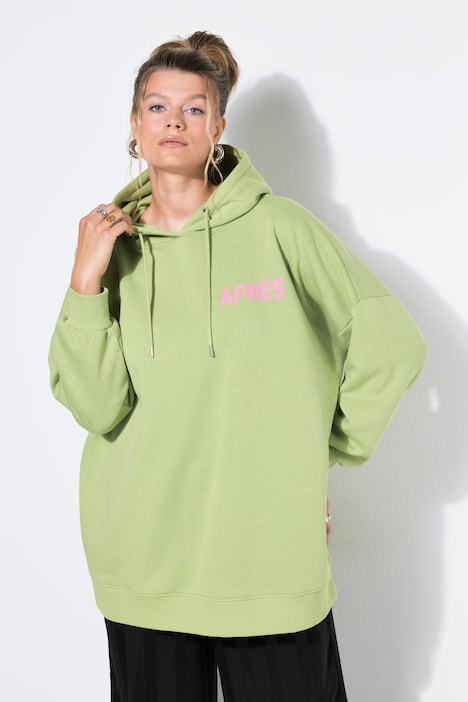 Hoodie, oversized, Kapuze, Prints