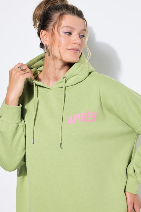 Hoodie, oversized, Kapuze, Prints
