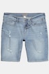 STHUGE Jeans-Bermuda Bauchfit, 5-Pocket, Baggy Fit, bis Gr. 72