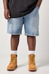STHUGE Jeans-Bermuda Bauchfit, 5-Pocket, Baggy Fit, bis Gr. 72