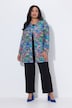 Matte Jersey Prismatic Floral Jacket