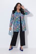 Matte Jersey Prismatic Floral Jacket