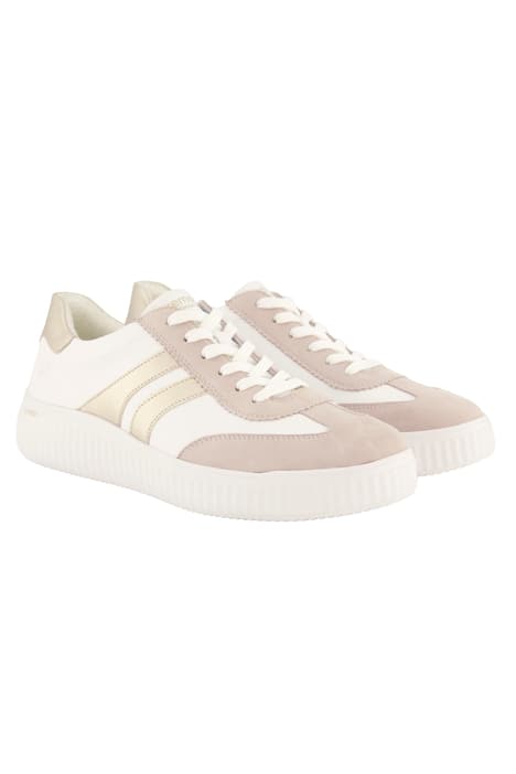 Kožené tenisky Remonte, mix kůže, vyměnitelná stélka, šířka H