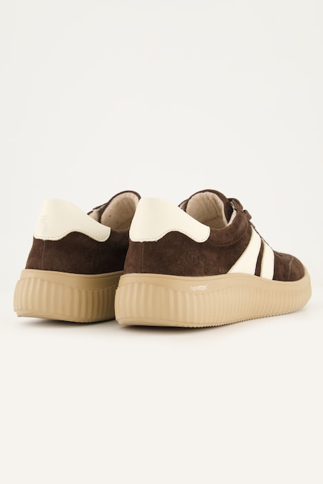 Remonte leren sneaker, leermix, uitneembaar voetbed, wijdte H
