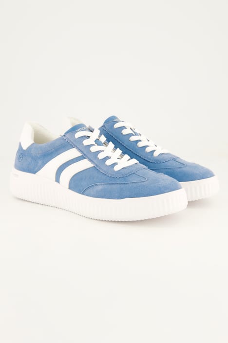 Remonte læder-sneaker, lædermix, udskiftelig indersål, bredde H