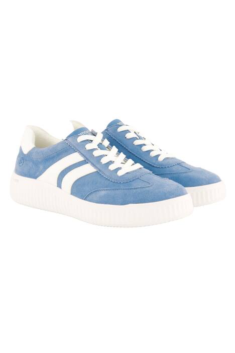 Kožené tenisky Remonte, mix kůže, vyměnitelná stélka, šířka H