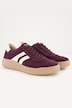 Remonte leren sneaker, leermix, uitneembaar voetbed, wijdte H