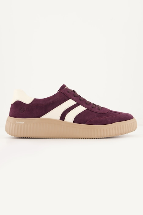 Remonte leren sneaker, leermix, uitneembaar voetbed, wijdte H