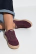 Remonte leren sneaker, leermix, uitneembaar voetbed, wijdte H