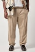 STHUGE chino, bandplooien, Baggy Fit, broek, tot maat 72