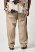 STHUGE chino, bandplooien, Baggy Fit, broek, tot maat 72